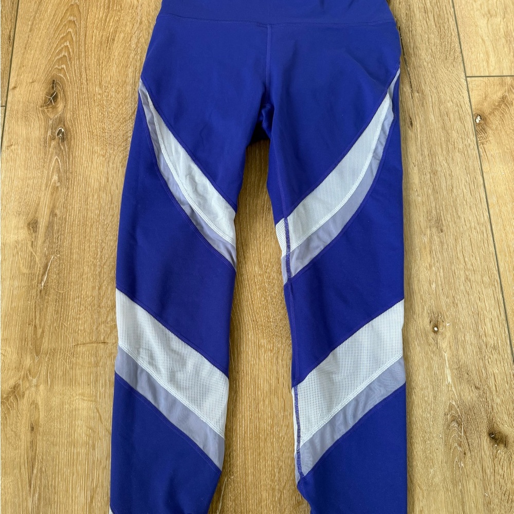 Fabletics Purple Shape Hold Cropped Leggings - image 1